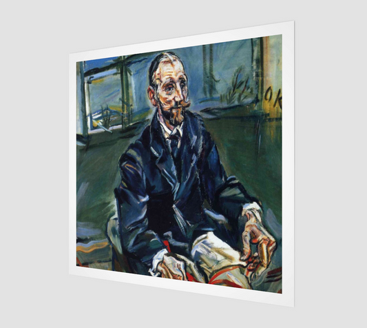 Franz Hauer by Oskar Kokoschka