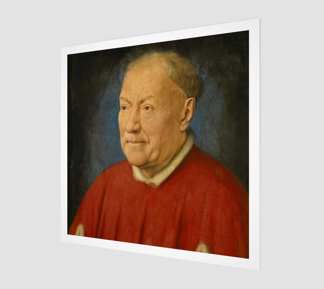 Portrait Of Cardinal Niccolò Albergati - Jan Van Eyck – ATX Fine Arts