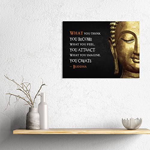 HD Printed Yoga Wall Poster GYM Motivational Quotes Meditation